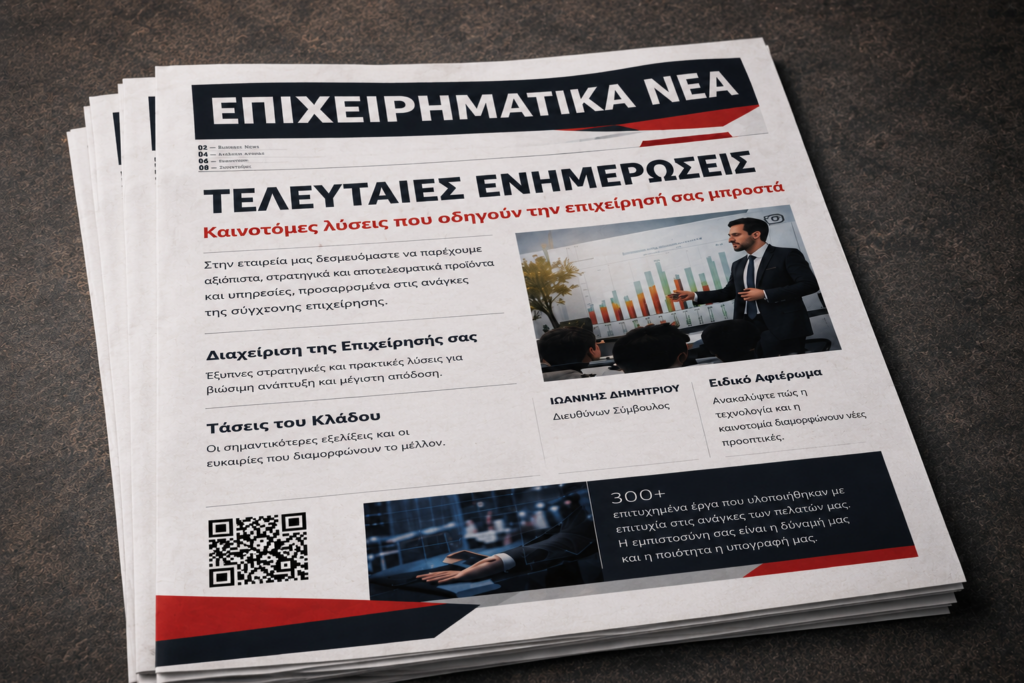 Εκτύπωση εφημερίδας